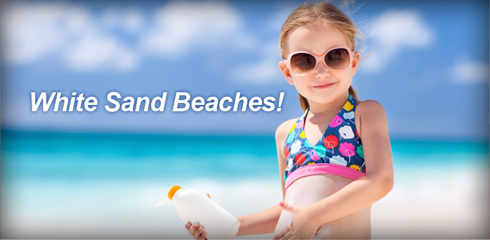 White Sand Beaches