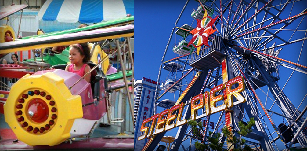Steel Pier Rides
